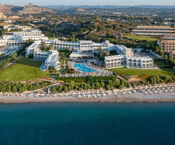 Paralos Rodos Lifestyle Hotel landscape view